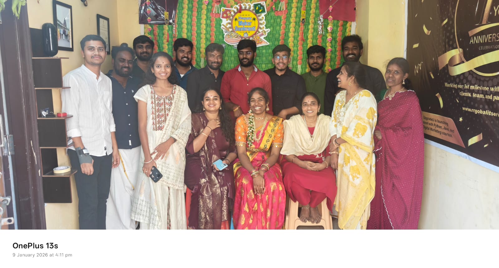 Sankranti Celebrations at YGR Gobal IT Services Pvt Ltd