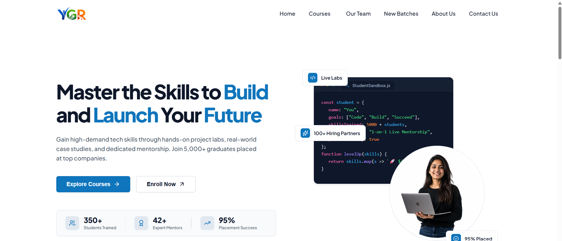 RR Training (Web Application)